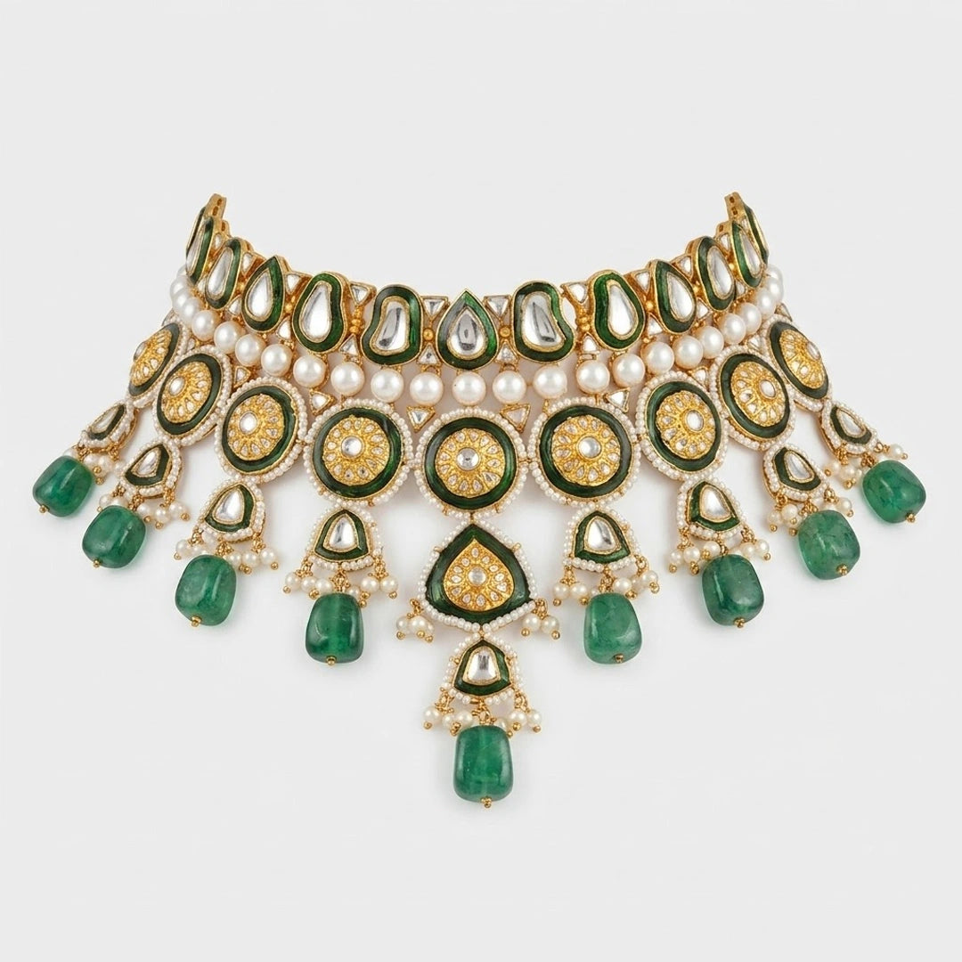 Emerald Noor Traditional Necklace
