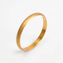 Classic Satin Gold Bangles