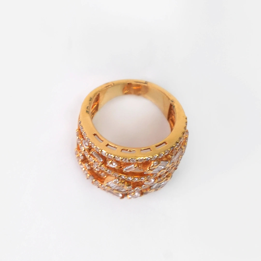 Radiant Infinity Diamond Ring